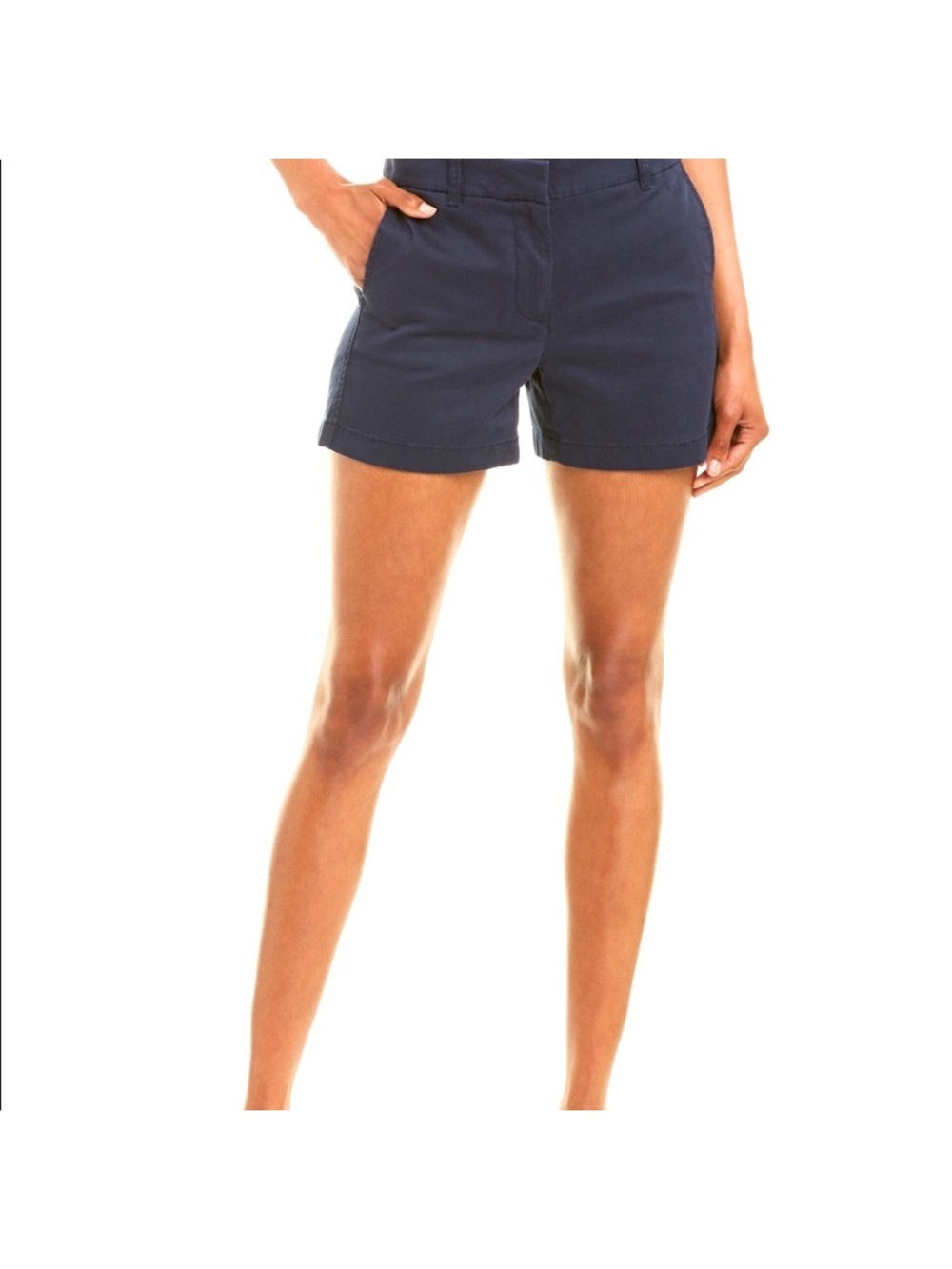 J. Crew 5" Chino Short City Fit Flat Front Women’s Size 10 Charcoal Grey